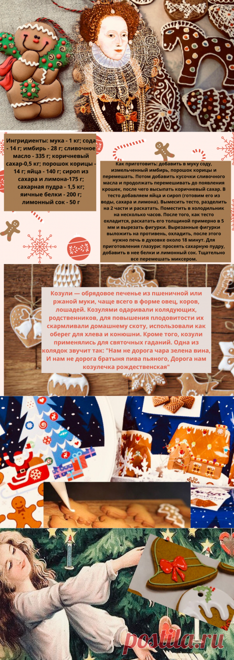 Угощения и Украшения - почему не торопились съесть имбирные пряники английской королевы и наши козули | Экономика на Каждый День | Яндекс Дзен