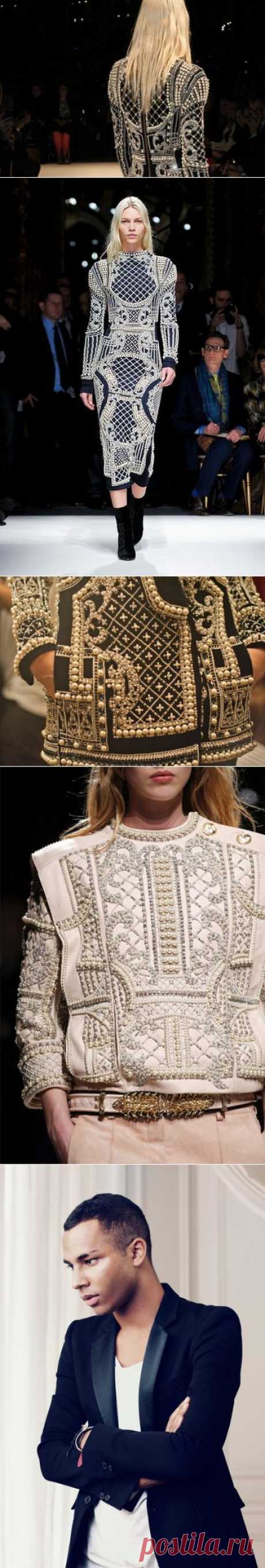 Оливье Рустан (Olivier Rousteing) - новый креативный директор Дома Balmain