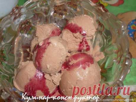 Шоколадный пломбир