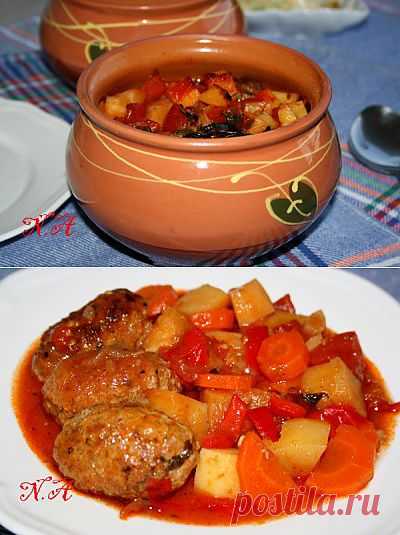 Кифта димлама в горшочках.(узбекская кухня) : Вторые блюда