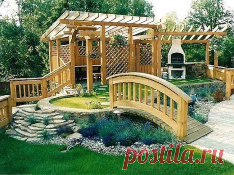 Интересная беседка