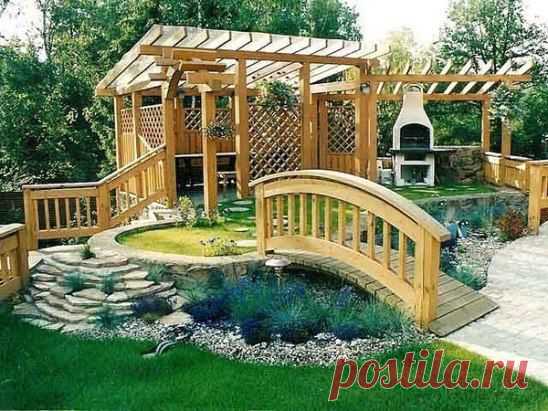 Интересная беседка