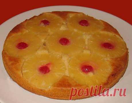 С чем приготовить пирог зимой? Конечно, с ананасом! / Простые рецепты