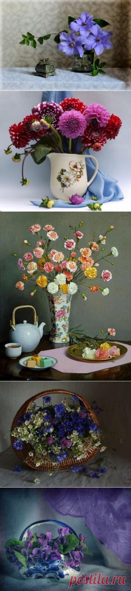 Цветочные натюрморты от Stephen Gjertson | 5минутка