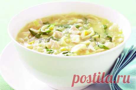 Quick chicken and corn soup