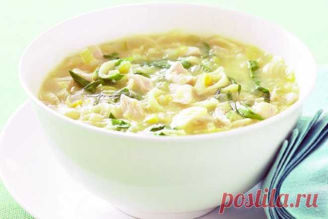 Quick chicken and corn soup