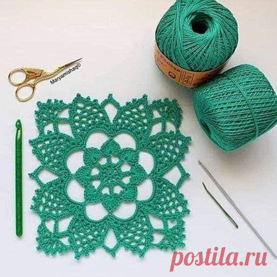 Ажурный мотив крючком Новый, 8й сезон экспресс конкурса 