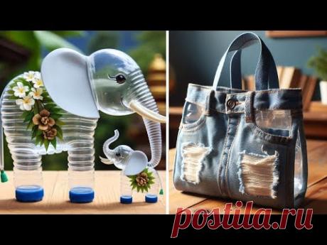 17 Ideias Incríveis de Como Reciclar Garrafas de Plástico e Papelão! Decorar a Casa