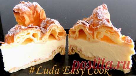 Пирог КАРПАТКА Польский торт - Custard Pie Karpatka KARPATKA - Bánh Su Kem Khổng Lồ hybrid desserts Гибридный Новый Десерт выпечка. Как приготовить Пирог Карпатка очень простой рецепт с заварным тестом и вкусным ванильным заварным кремом How to make #CUSTAR...