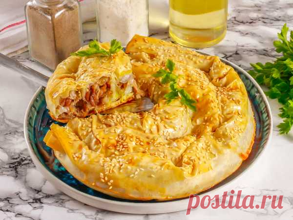 Пироги из теста фило — рецепты с пошаговыми фото и видео