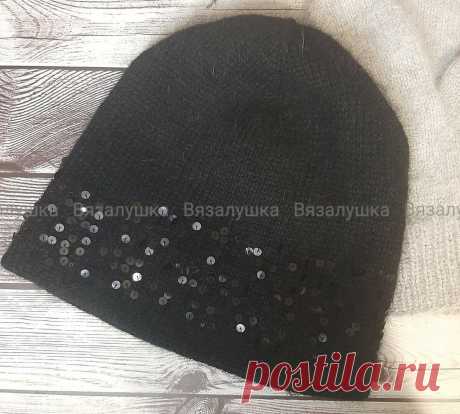 Как связать актуальную в морозы двойную шапку "от макушки до макушки" - проще простого Вяжем двойную шапку от макушки до макушки.