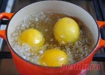 Сварите лимоны вечером и пейте жидкость, когда проснетесь…Вы будете потрясены результатами!