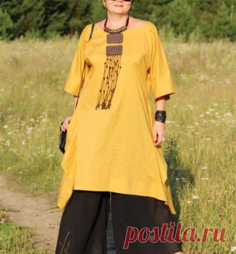 Лёгкий и практичный бохо + выкройки...