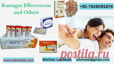 At LetsMeds, we take pride in our commitment to providing high-quality pharmaceutical products to patients worldwide. We understand the importance of reliable and effective medicines, and that's why we work with trusted manufacturers to ensure that our clients receive only the best.

Kamagra Effervescent Tablet is a medication used to treat erectile dysfunction (ED) in men