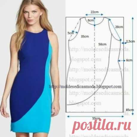 Простые выкройки летних платьев