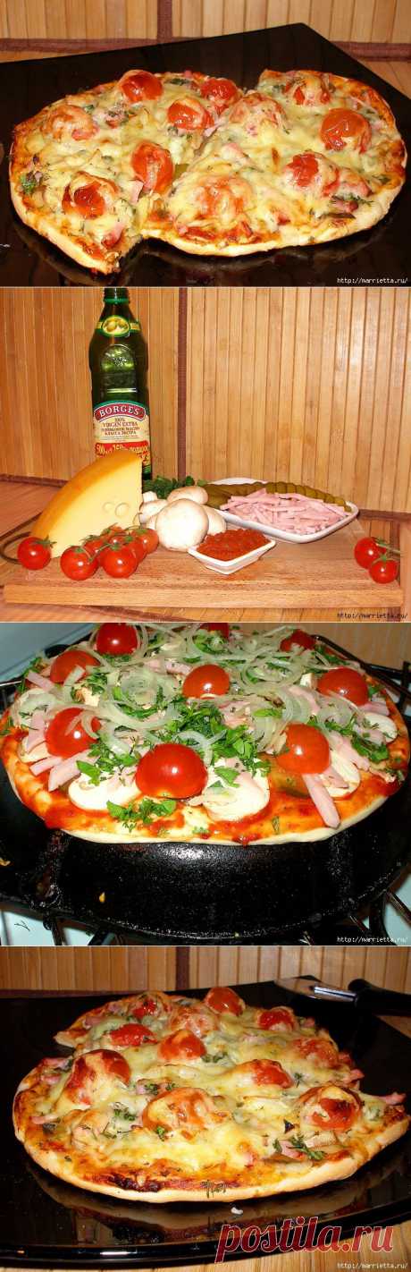 Готовим сами ПИЦЦУ. Лучше, чем из пиццерии).