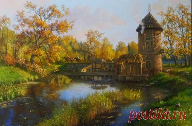 Пейзажи.Художник Владимир Юрьевич Жданов.