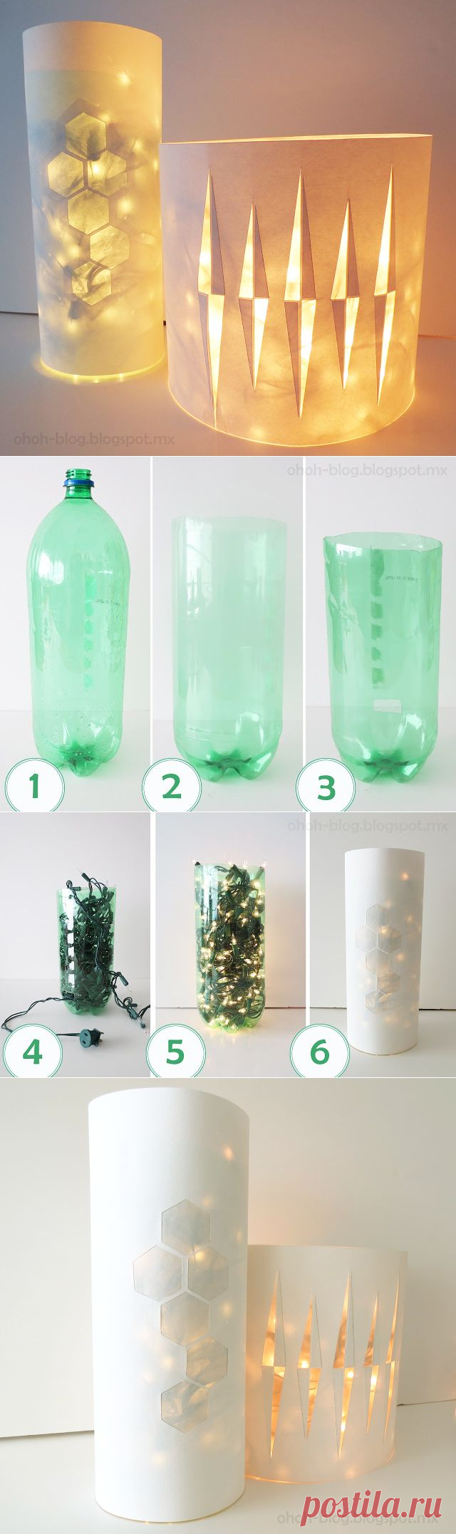 Праздничные лампы из бумаги (Diy) / Новогодний интерьер /