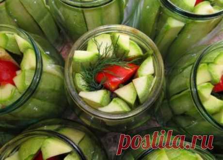 Вкуснейшие маринованные кабачки. Вкус вам точно понравится!