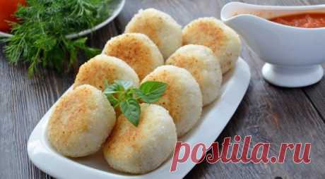 Рисовые зразы с грибами