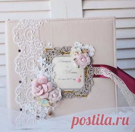 Купить Свадебный альбом "Марсала" - свадебные аксессуары, свадебный подарок, свадьба, альбом ручной работы