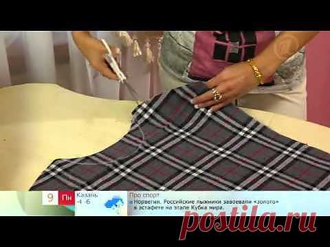 Сшить сарафан в клетку за 1 час.