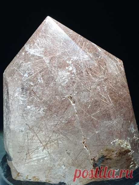 Fully Copper and Silver Rutilated Quartz Crystal from Brazil, Vintage & Collectibles, Vintage Collectibles on Carousell