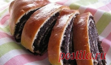 Творожный рулет с маком | COOKING BLOG