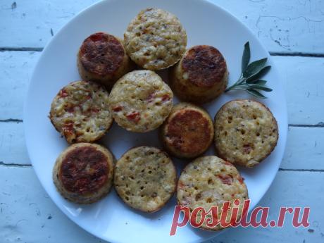 Сырные кексы – люблю эту закуску, потому что готовить можно практически из любого сыра