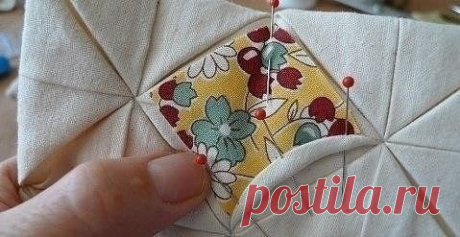 Одеяло из лоскутков