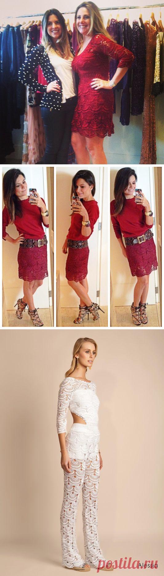 Несколько моделей Джованны Диас по одной схеме