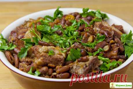 Свиное рагу с фасолью » Вкусные рецепты у Марины дома