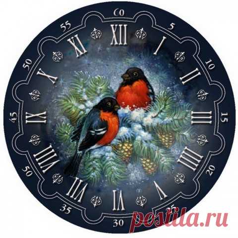 Картинки Циферблатов для декупажа