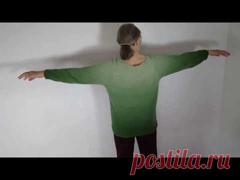 Эксперимент из пряжи Alize Angora Gold Ombre Batik ( результат).