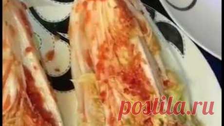 Капуста по корейски «Кимчи» - пикантная и вмеру острая закуска!