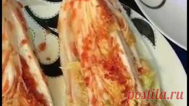 Капуста по корейски «Кимчи» - пикантная и вмеру острая закуска!