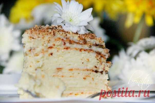 Торт "Творожный Наполеон"