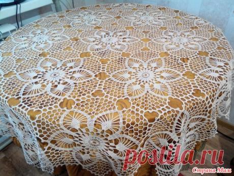 Скатерть на круглый стол - Вязание - Страна Мам