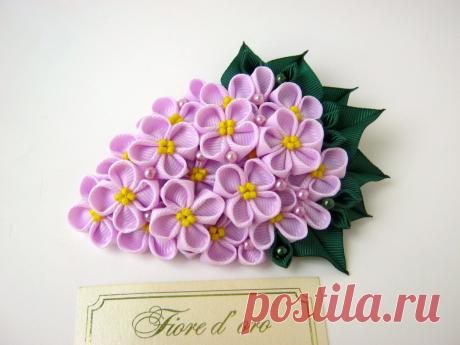 Fiore d'oro. Украшения для волос, ручная работа.