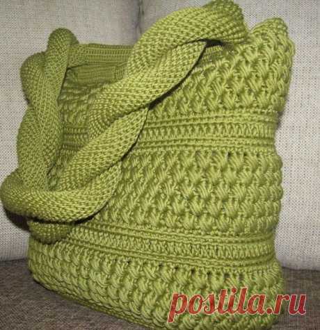 Сумка с витыми ручками | Домоводство для всей семьи