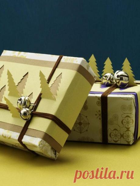 Как красиво упаковать новогодние подарки своими руками. Идеи декора подарков к Новому году | Pulse Fashion