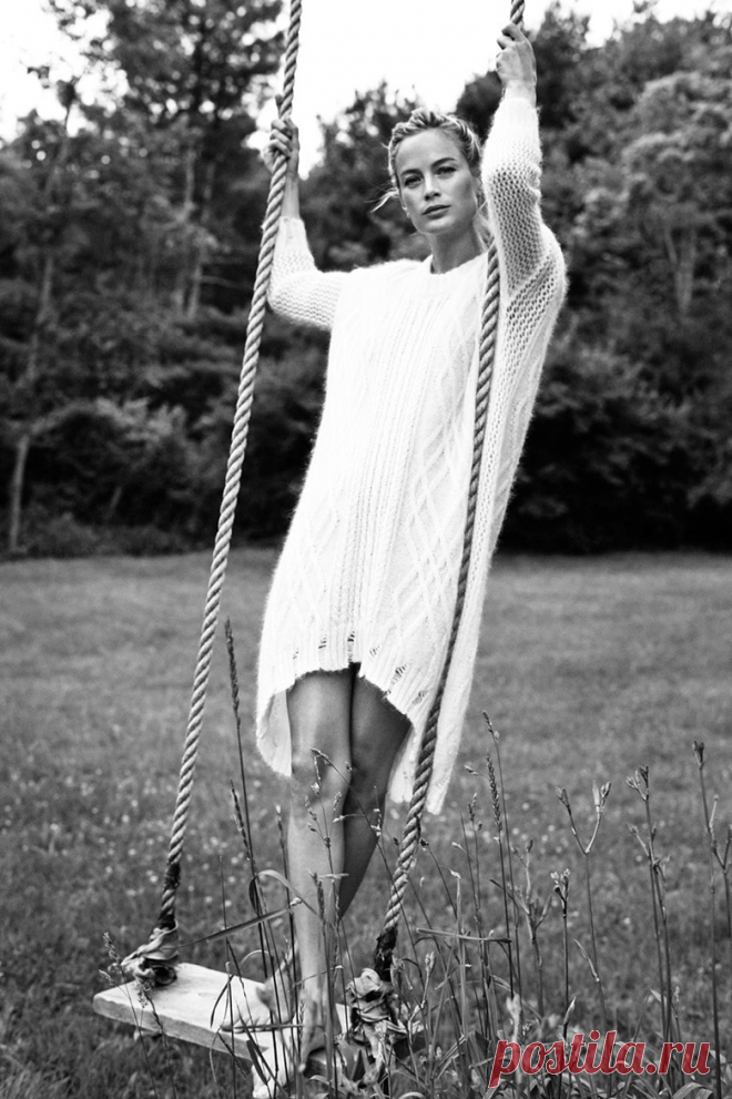 Кэролин Мерфи (Carolyn Murphy) в фотосессии Дэна Мартенсена (Dan Martensen) для журнала Muse (осень 2014)