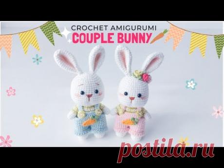 How to Crochet a Couple Bunny - Crochet for Couple | NHÀ LEN