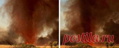 Огненный торнадо в Австралии - уникальное природное явление