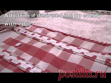 How to Make a Fabric Book Cover | AllFreeSewing.com