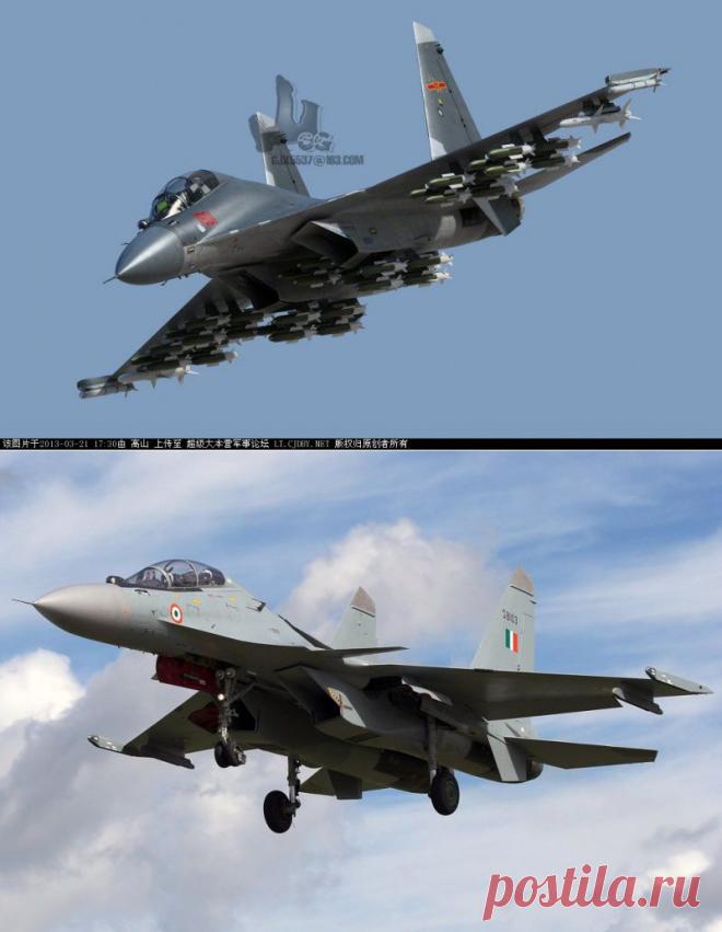 Shenyang J-16 и Су-30МКИ: соперничество истребителей продолжается | Мир оружия