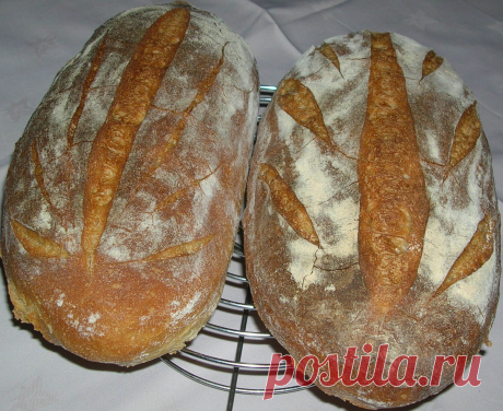 Pain au Levain (Sourdough Bread) - Давайте потанцуем или танцы у плиты!