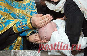 Приметы на крещение ребенка