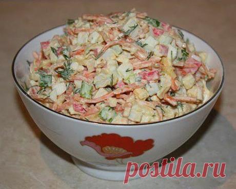 САЛАТ "ВАЛЕРИЯ" простой готовятся очень быстро, получается очень вкусно. . Рецепт здесь: ➨ https://vkusno-ru.blogspot.com/2014/02/blog-post_8.html Приятного аппетита! ЖМИ КЛАСС есль нравится рецепт! Большое СПАСИБО