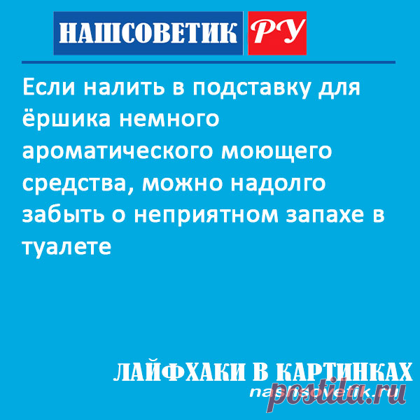 Ёршик для туалета. Как сделать, чтобы он не был причиной неприятного запаха? 
#полезныесоветы #лайфхаки